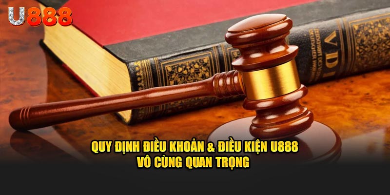 Quy định điều khoản và điều kiện U888 vô cùng quan trọng