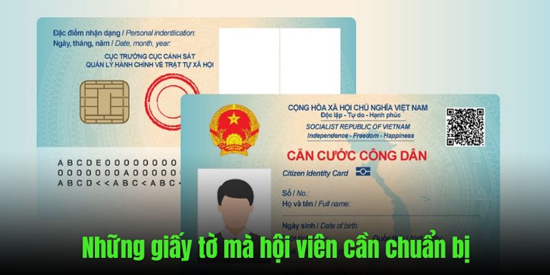 Tổng hợp những loại giấy tờ mà người dùng cần chuẩn bị
